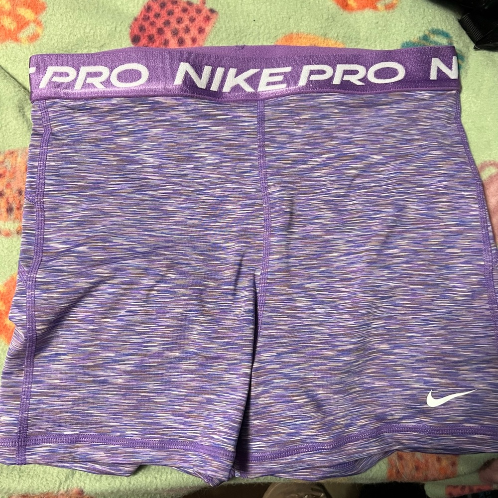 Nike Purple Athletic Performance Shorts
